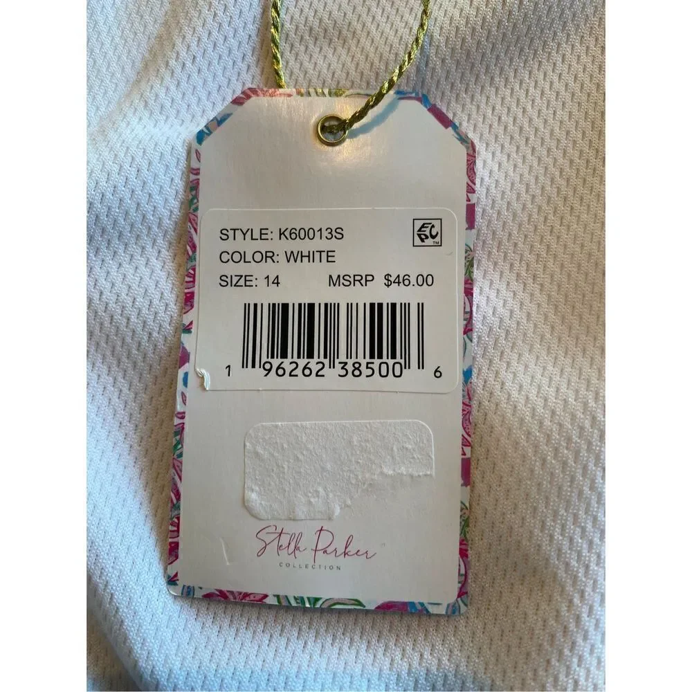 STELLA PARKER WOMEN’S SIZE 14 WHITE FULLY LINED SHORTS